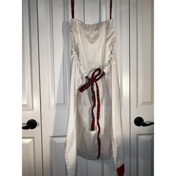 Mud Pie Apron "Grandma Chef " Red Plaid Apron -One Size--New w/ Tags - Picture 3 of 12